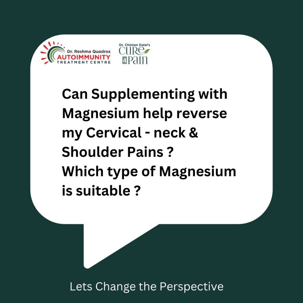 How Magnesium Can Help Alleviate Cervical Spondylitis Pain: A Scientific Approach