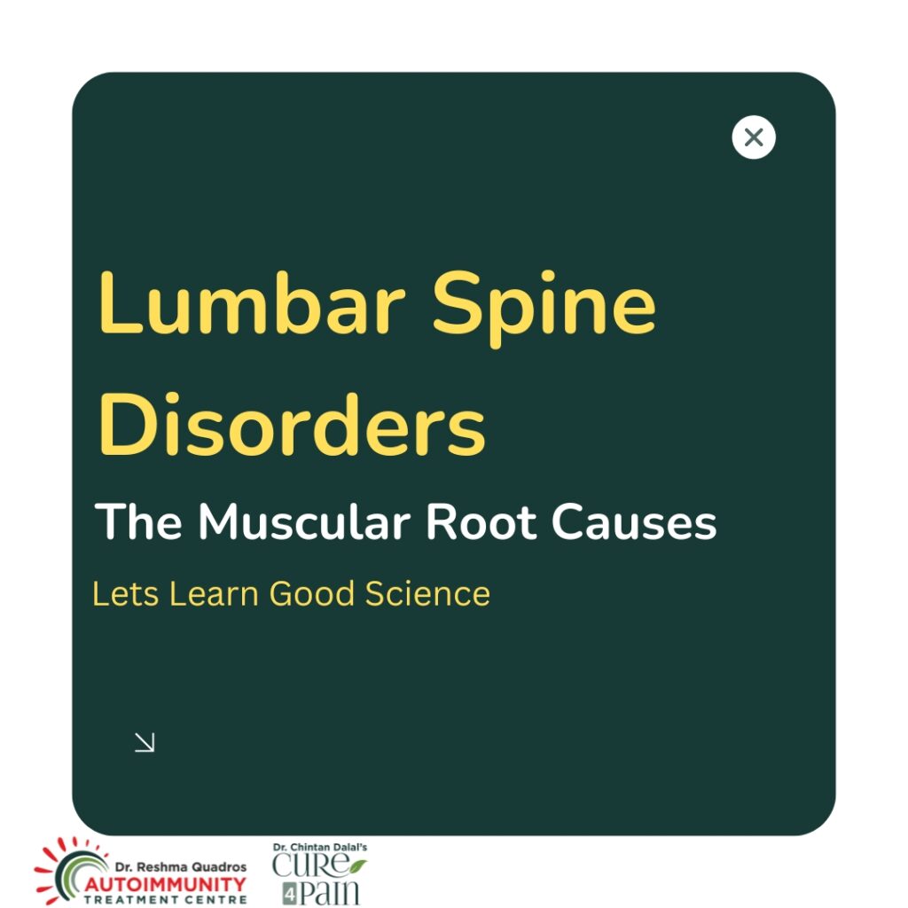 Understanding the Muscular Root Causes of Lower Back Pain, Pinched Nerve, and Disc Herniation